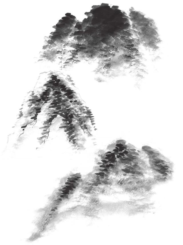 山石皴法怎么画?教你8种常见皴法,简单易学,收藏起来临摹学习
