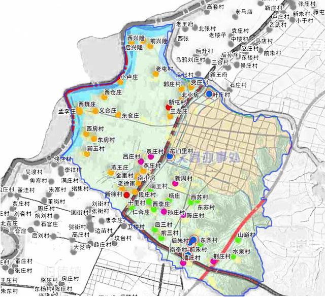 济南市村庄布局规划,将要搬迁这些村庄,包含6区383个村庄