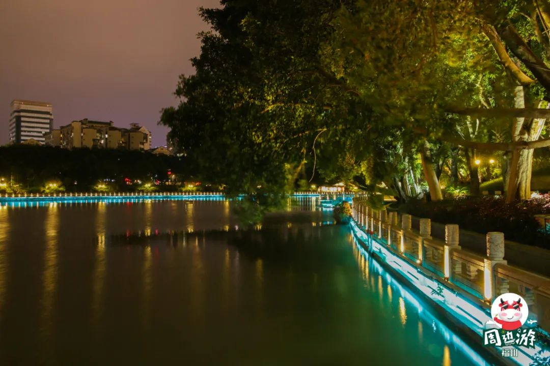 亮灯了!福州这两条河道夜景太惊艳了