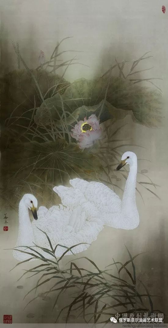 中国画家安华平工笔画作品赏析