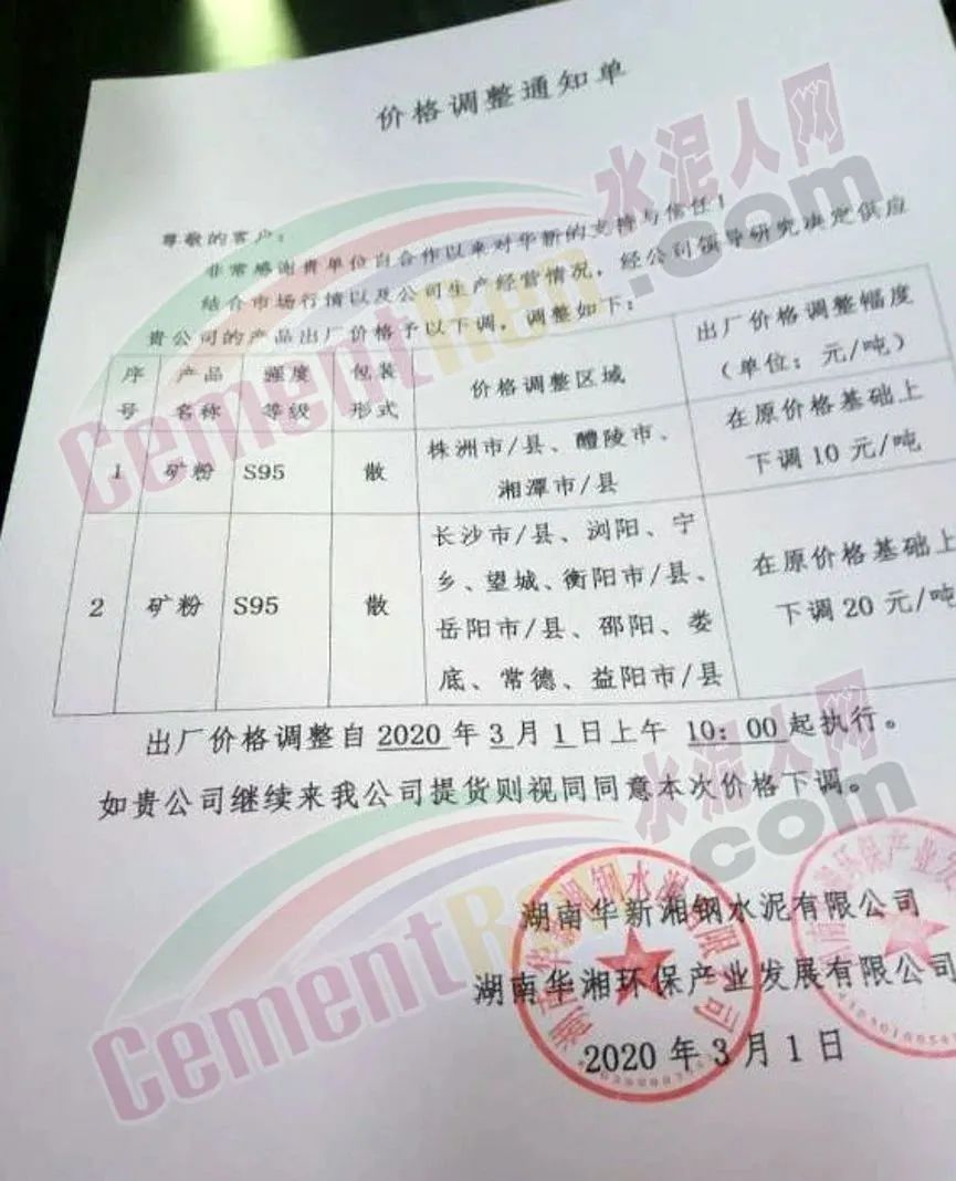 紧急!水泥暴跌150元/吨,混凝土、矿粉等全线下跌!