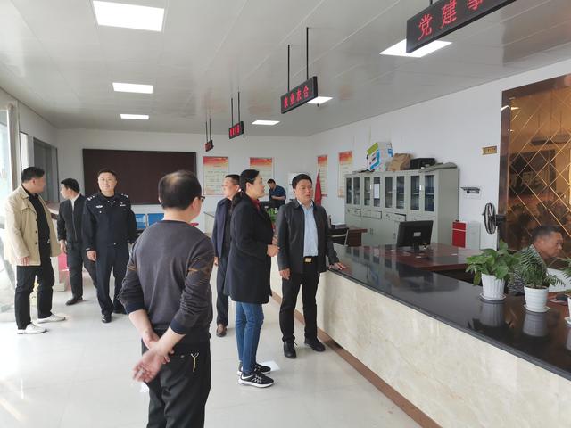 南阳社旗李哲到苗店镇督导调研政法工作