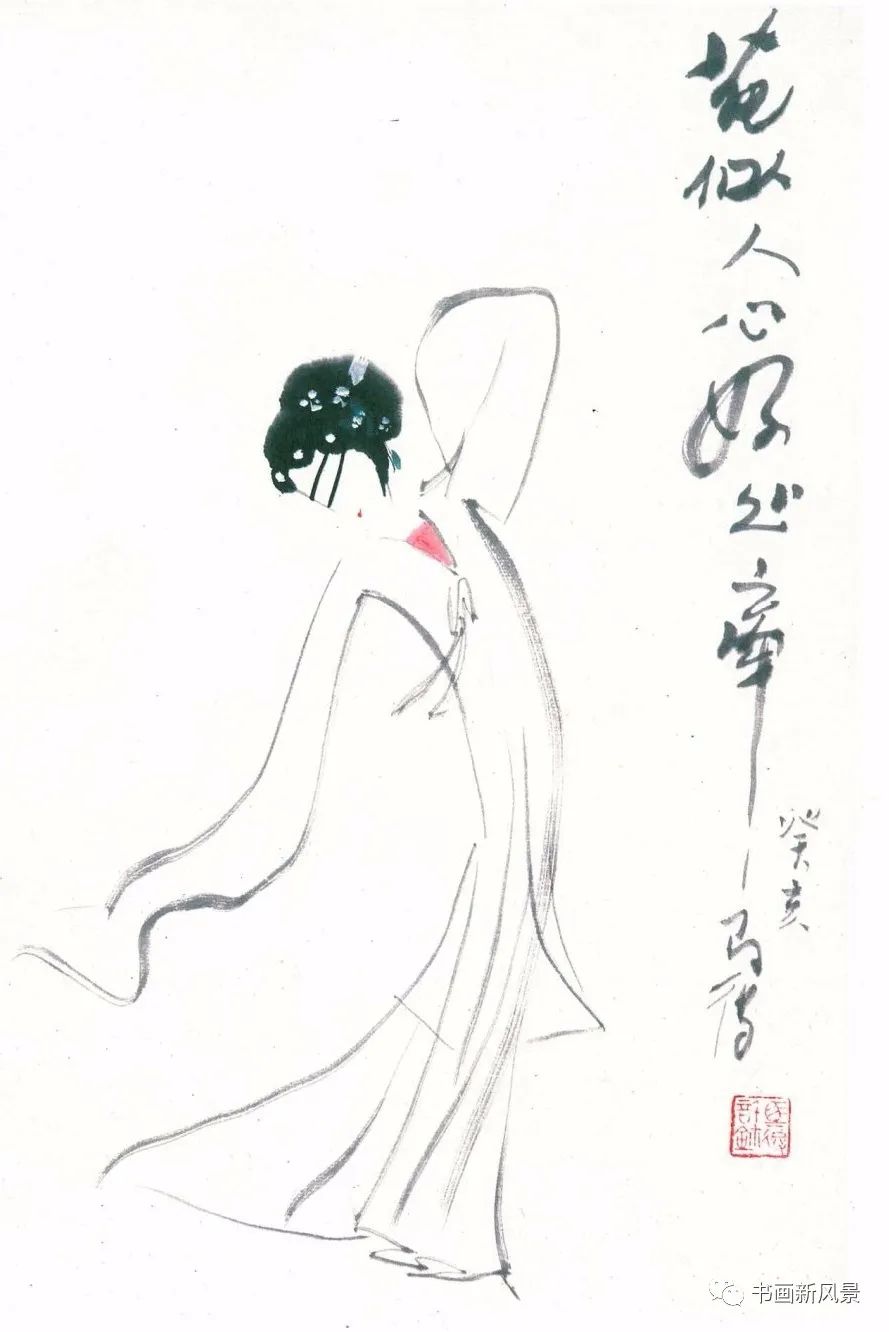 这些画,寥寥几笔,极富神韵!