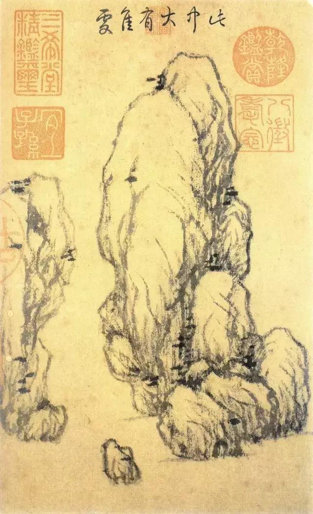 乾隆推崇倪瓒的绘画,又受其画风影响,他曾言:"元四大家,独云林格韵尤