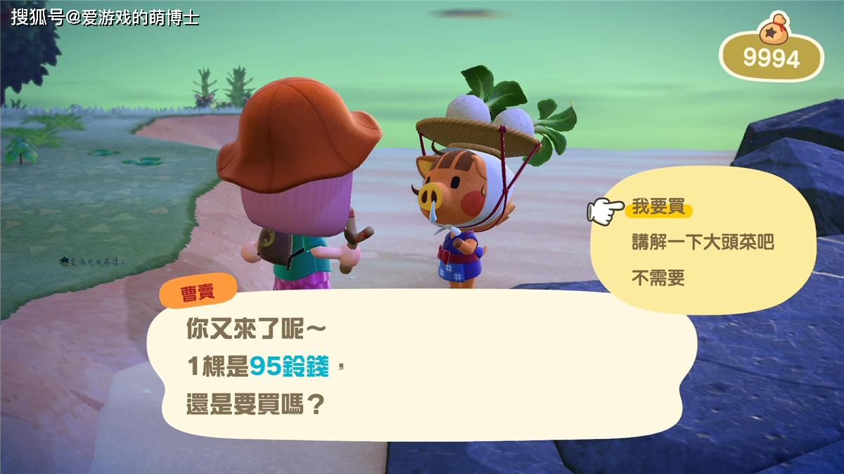买大头菜赚大钱,《集合啦!动物森友会》里还有
