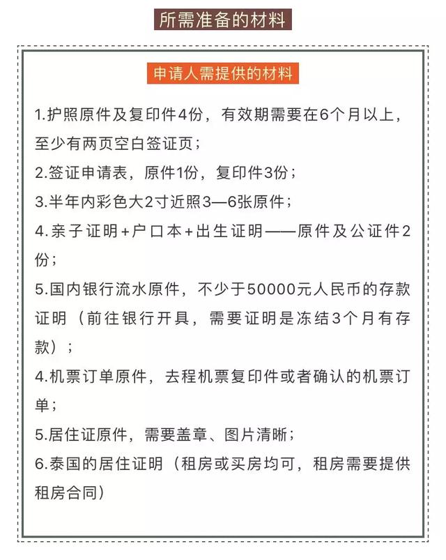 泰国留学签证、陪读签证流程，详解！