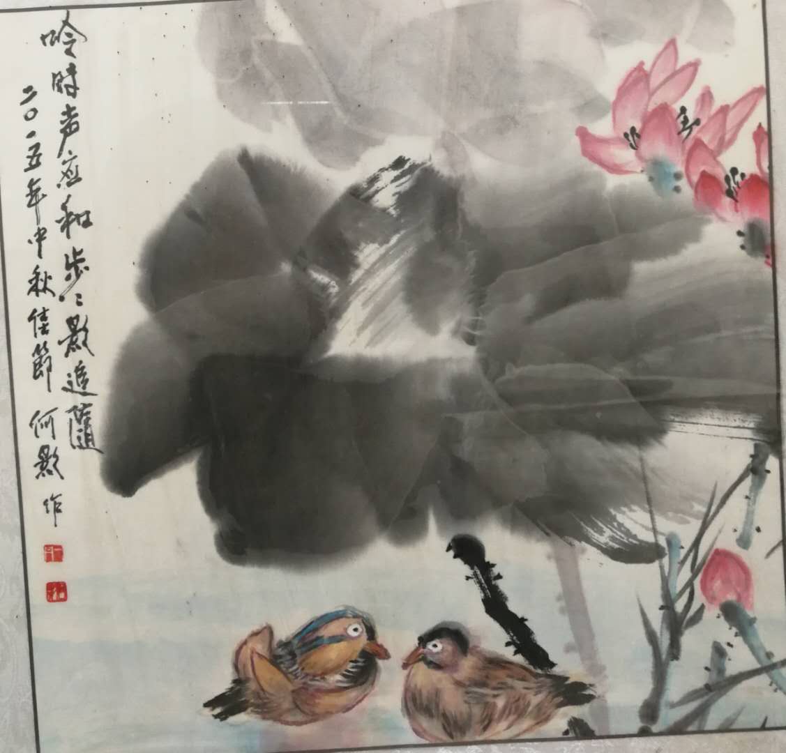 著名画家何影作品赏析