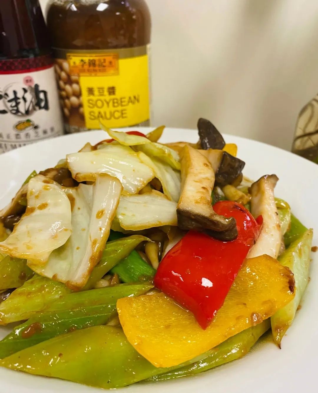 比肉菜更抢手的美味佳肴——豆酱蔬菜什锦