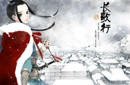 屈楚萧@迪丽热巴搭档他真的合适吗?二次元《长歌行》拍电视剧了