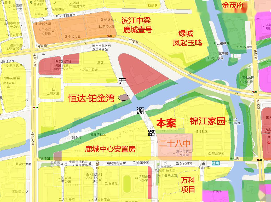 项目位置:鹿城区南汇街道划龙桥村,即二十八中北侧