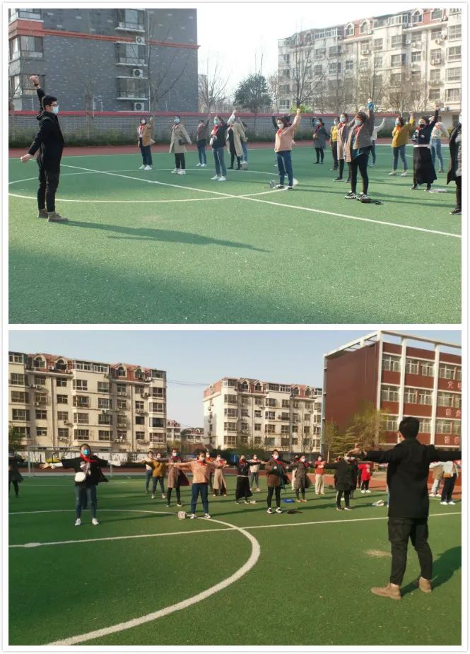 深谋远虑备战开学东昌府区新星小学进行疫情防控开学专项模拟演练