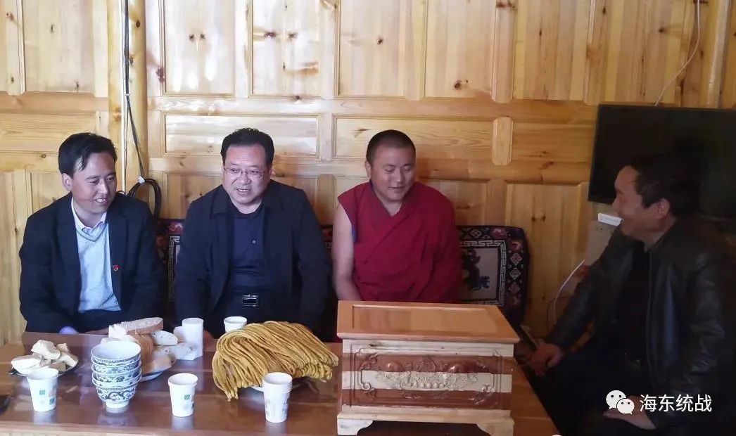 海东市委统战部副部长马成文深入循化县岗察乡调研社会稳定工作