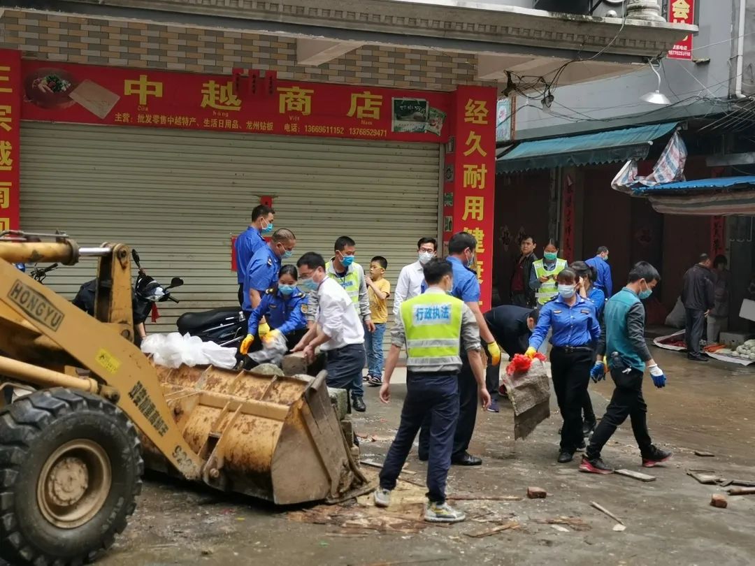 武宣桐岭镇市场综合整治让百姓生活提档升级