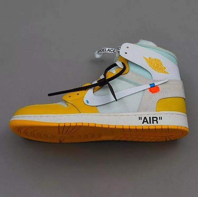 off-white x air jordan i「canary yellow」或将于 今 年发售