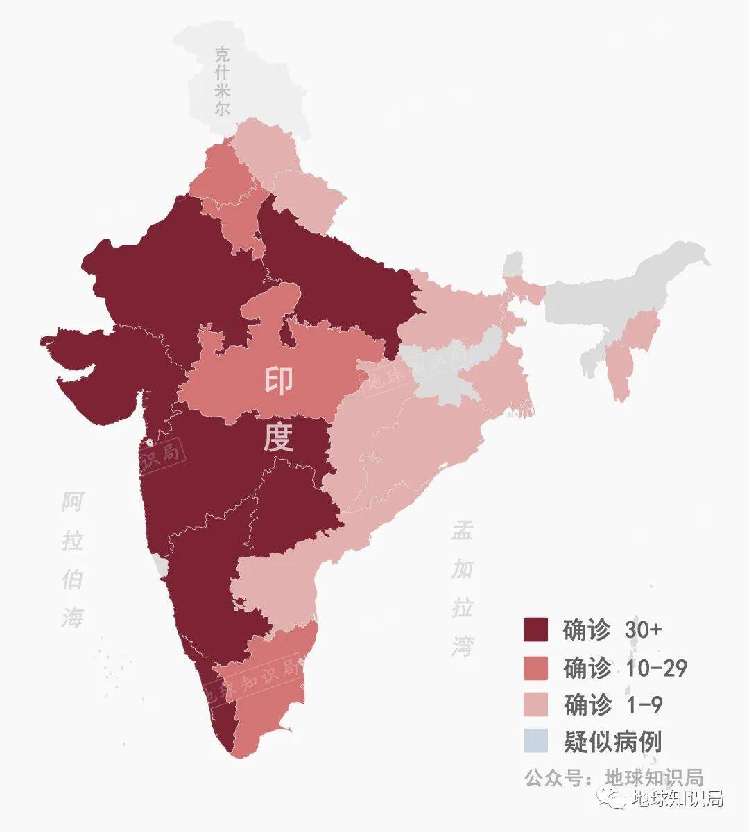 国内的高温气候也无力阻止新型冠状病毒的大面积传播,印度官方终于