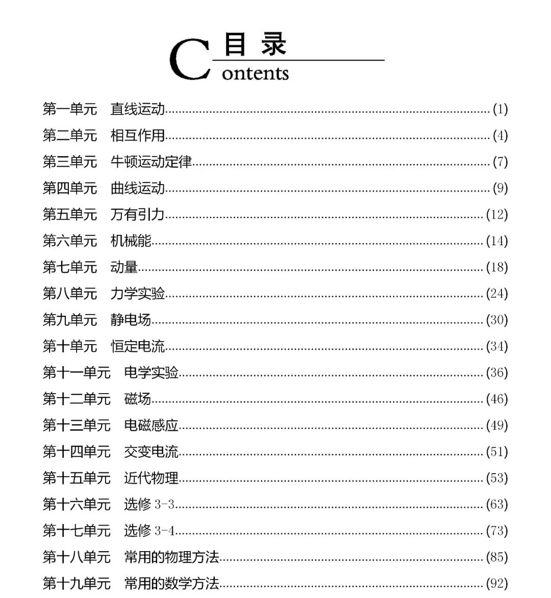『考法』共92页,建议收藏!精编2020高考物理超重点汇总