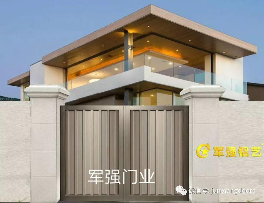 军强10款入口庭院门,美得刚刚好!