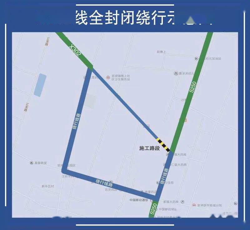 邳州人!关于对302县道部分路段实施交通管制的通告