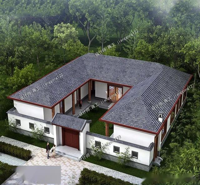 16万就能建套三合院,1和4可以做民宿农家乐,比四合院更实用