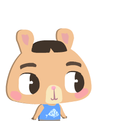 兔子熊淘淘表情包上线!