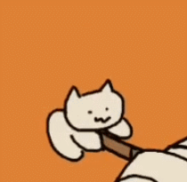 在玩逗猫草,唯一一只划水的猫: 还有这只我吃鱼你吃破鞋的垃圾分类gif