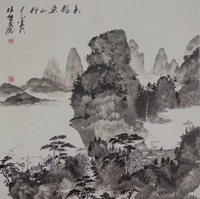 徐墨然(徐墨然山水画作品欣赏)