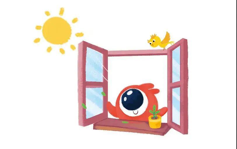 护眼动作2:远眺(窗边或阳台)