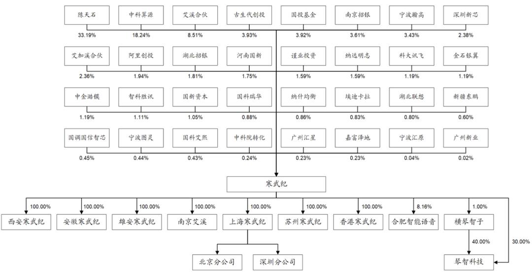 寒武纪招股书首次披露：去年营收超4亿元，95%依