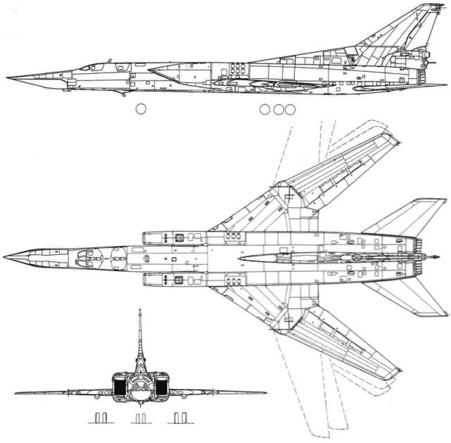 前苏联俄罗斯图22m逆火轰炸机