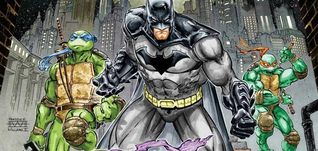 《蝙蝠侠大战忍者神龟》：纽约变种动物入侵哥谭市