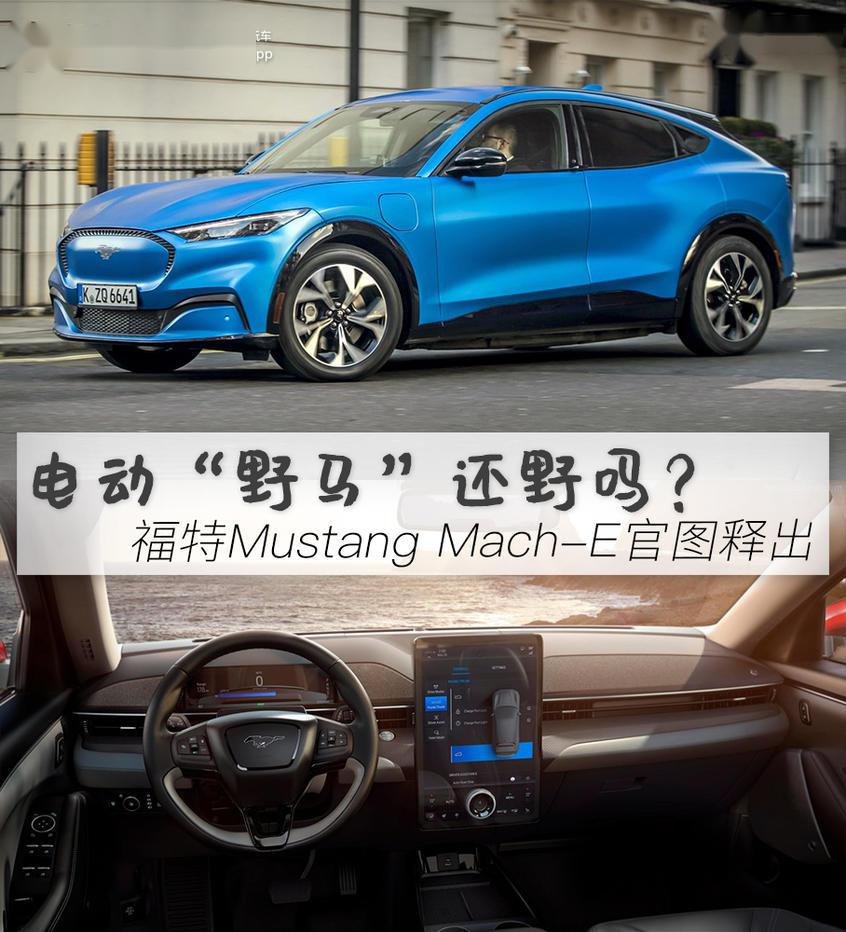 电动"野马"还野吗?福特mustang mach-e官图释出