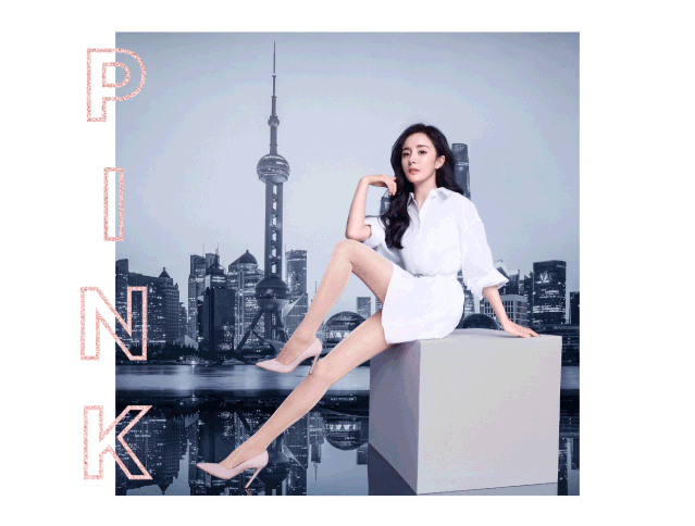 跟着杨幂一起在春日时尚出街