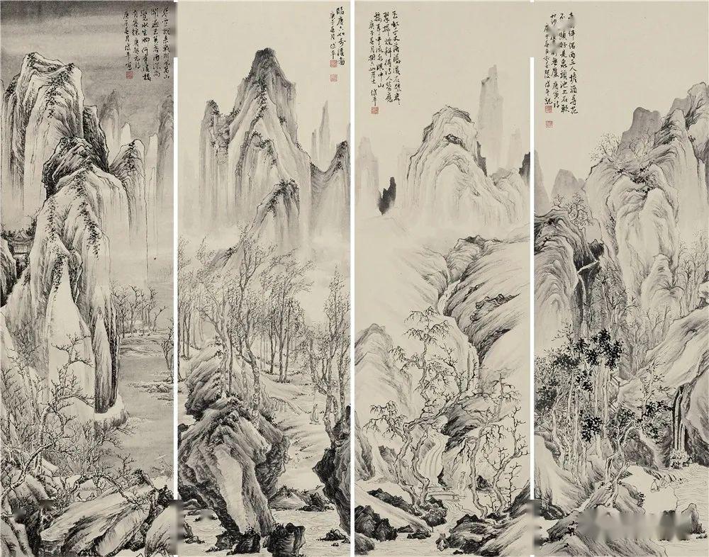 展览| 溪山卧游——熊岱平山水画作品展_传统