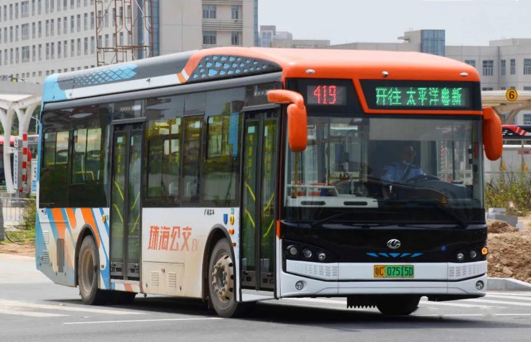 提醒珠海近30条公交线优化调整试行湖心路口平沙夜间线