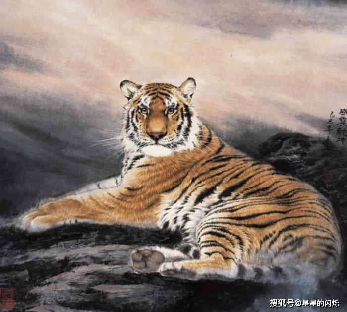 74年属虎人的吉祥画,适合1974属虎微信头像 属虎人,4月不得了,这次的喜事接到,从此就是吉祥虎!