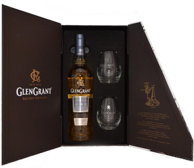 格兰冠18年单一麦芽威士忌 glen grant aged 18 years single malt