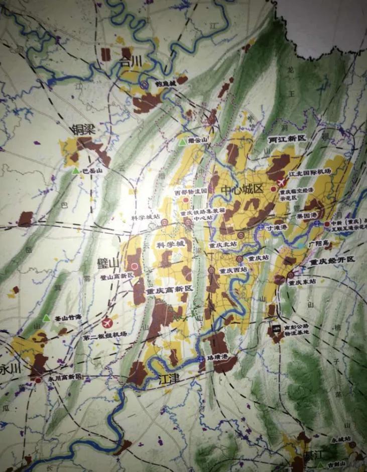 重庆第二枢纽机场基本完成选址,将在主城区都市圈范围内!_璧山