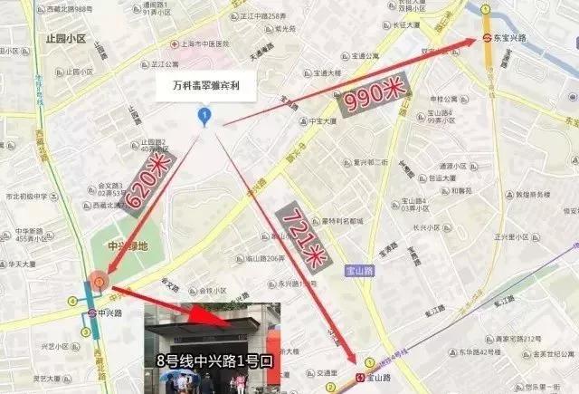 请看图文解析↓位处静安区中兴路近西藏北路,为高层豪宅.