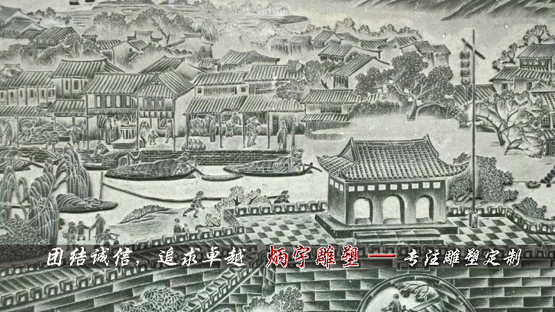 融入了现代人文元素雕像的民俗文化