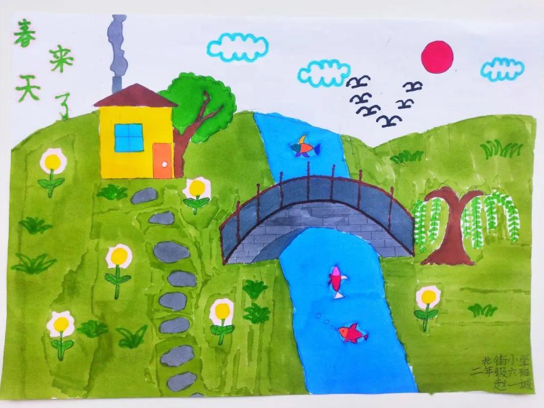 儿童书画作品展示(七十二) ——利州区北街小学二年级