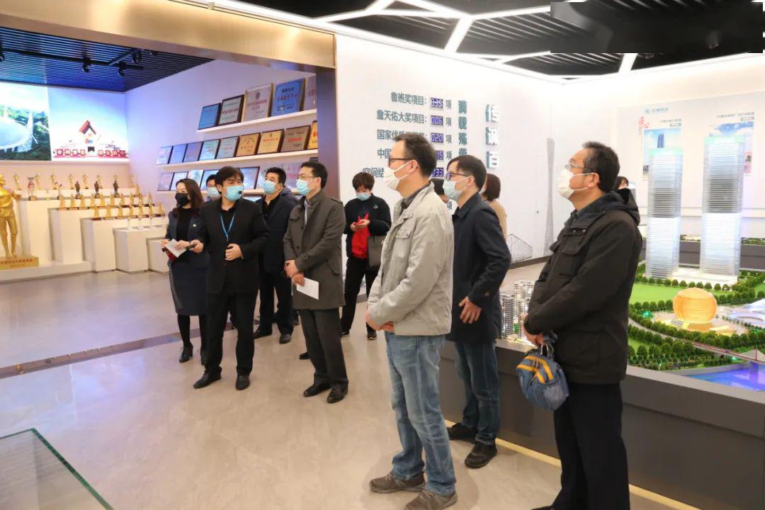 财富客户参观东南网架展示中心 部分互动看点