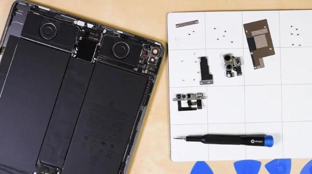 iFixit 拆解iPad Pro 2020 ：A12Z 加 6GB 内存，激光雷达