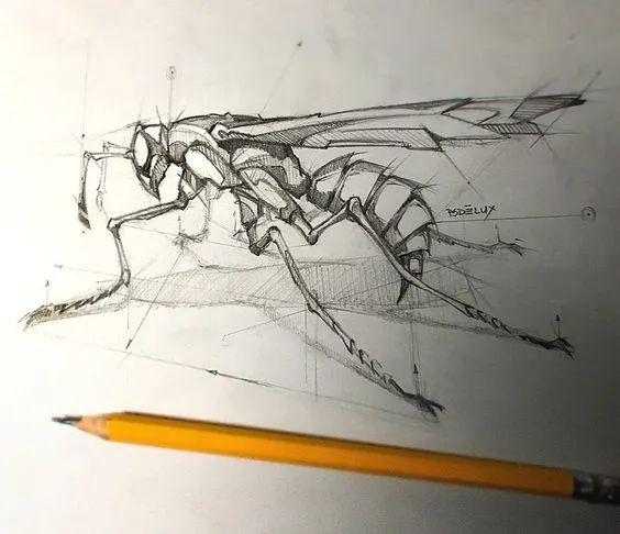 仿生设计往往需要同学们对生物的形体和特点有自己独到的认识与看法
