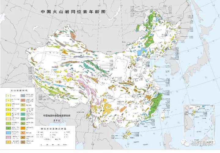 火山岩同位素年龄图
