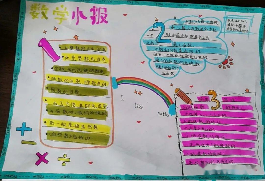 【"云"课堂】思维导图呈现出有趣的数学世界_知识