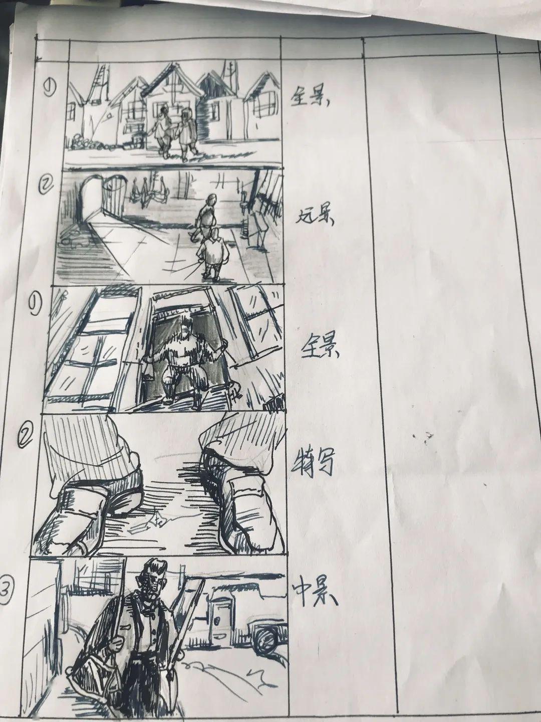 停课不停学一起来围观数字媒体艺术专业的分镜小画