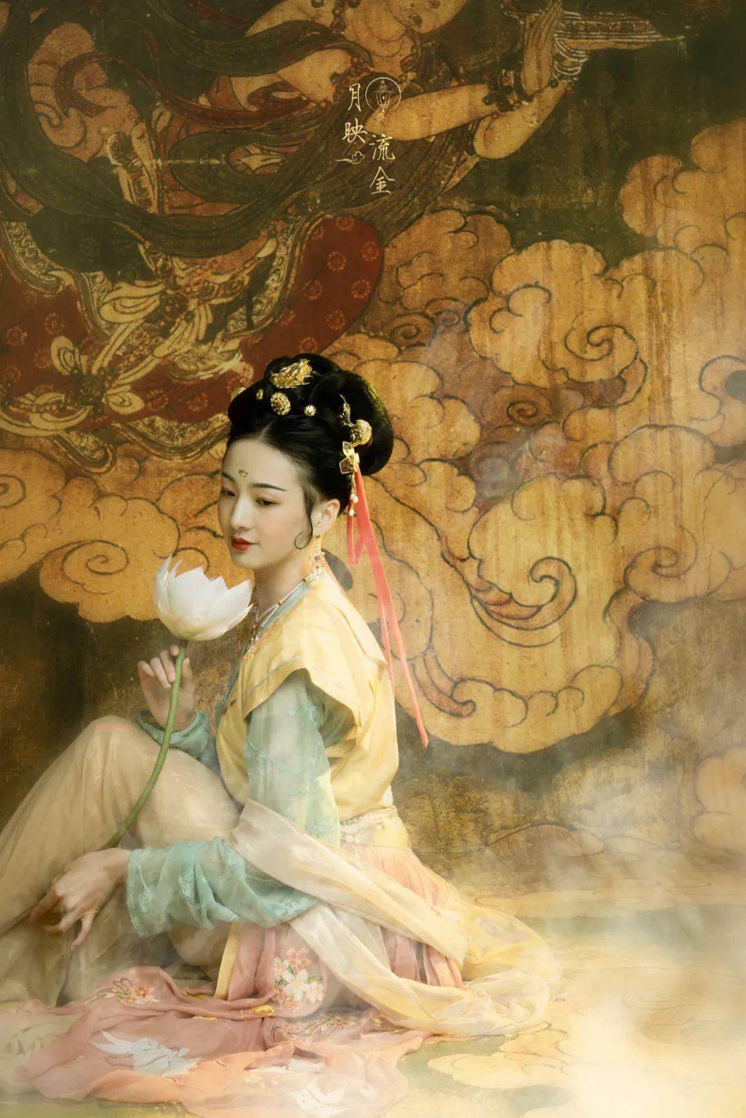 敦煌美学,现代女子图鉴|汉服摄影