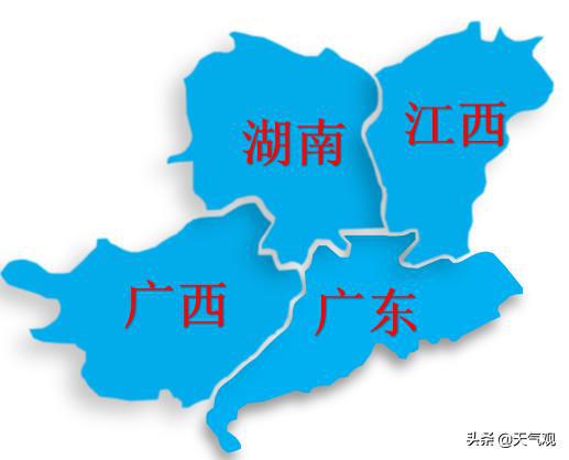定点投放广东广西湖南江西将现雨水重灾区未来8天预报
