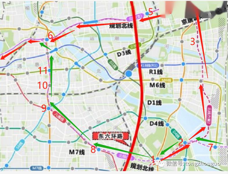 大事件 | 事关燕郊!通州多条地铁规划变动,线路图曝光