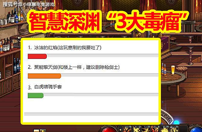 DNF：智慧深渊“3大毒瘤”，第一榜上有名，队友：另类闪光常伴